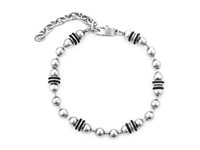 Bracelet 4US: Cesare Paciotti Man San Valentino 25 in Steel 4UBR7545 - 4UBR7545
